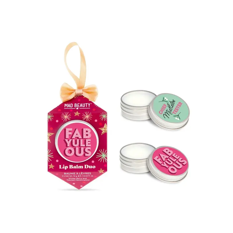 Mad Beauty Fabyuleous Lip Balm Duo