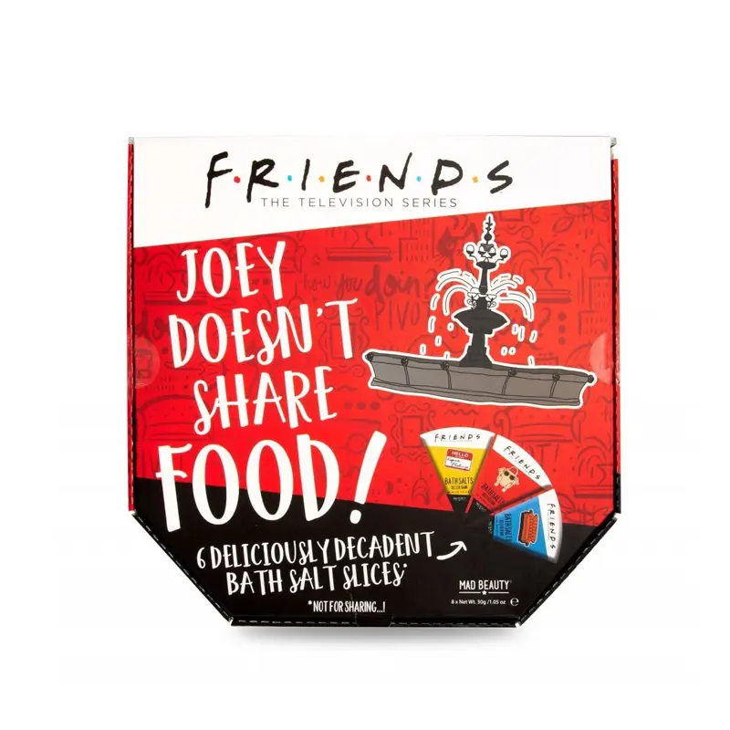 Mad Beauty Friends Pizza Bath Salts, 8 τεμάχια