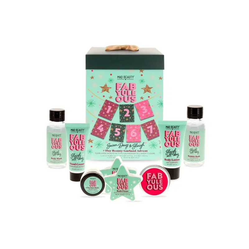 Mad Beauty Fabyuleous 7 Day Beauty Garland Advent Calendar