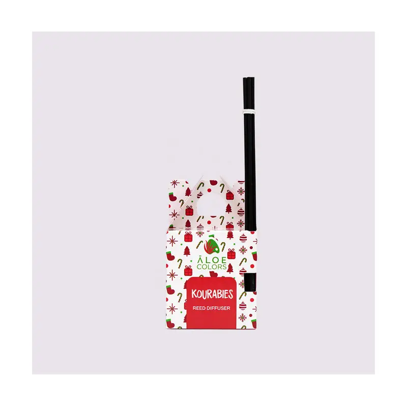 Aloe Colors Christmas Kourabies Reed Diffuser Set, 125ml