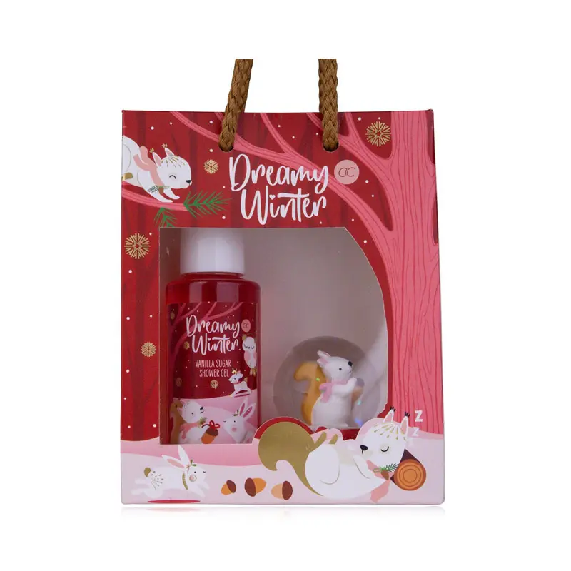 Accentra Dreamy Winter, Σετ με αφρόλουτρο 100ml & γυάλινη σφαίρα με χιόνια