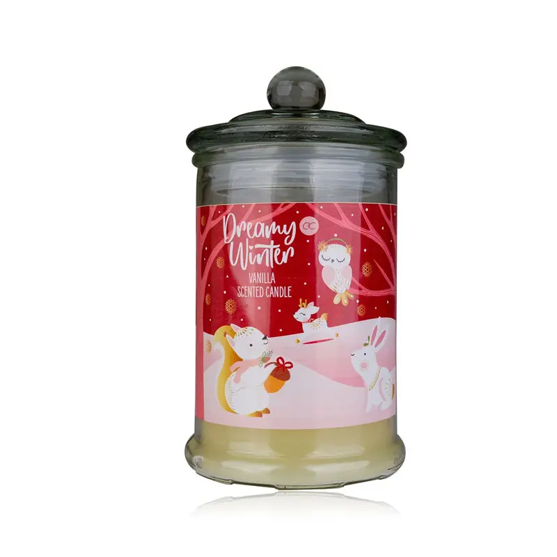 Accentra Dreamy Winter, Αρωματικό Κερί 230gr με άρωμα Βανίλιας