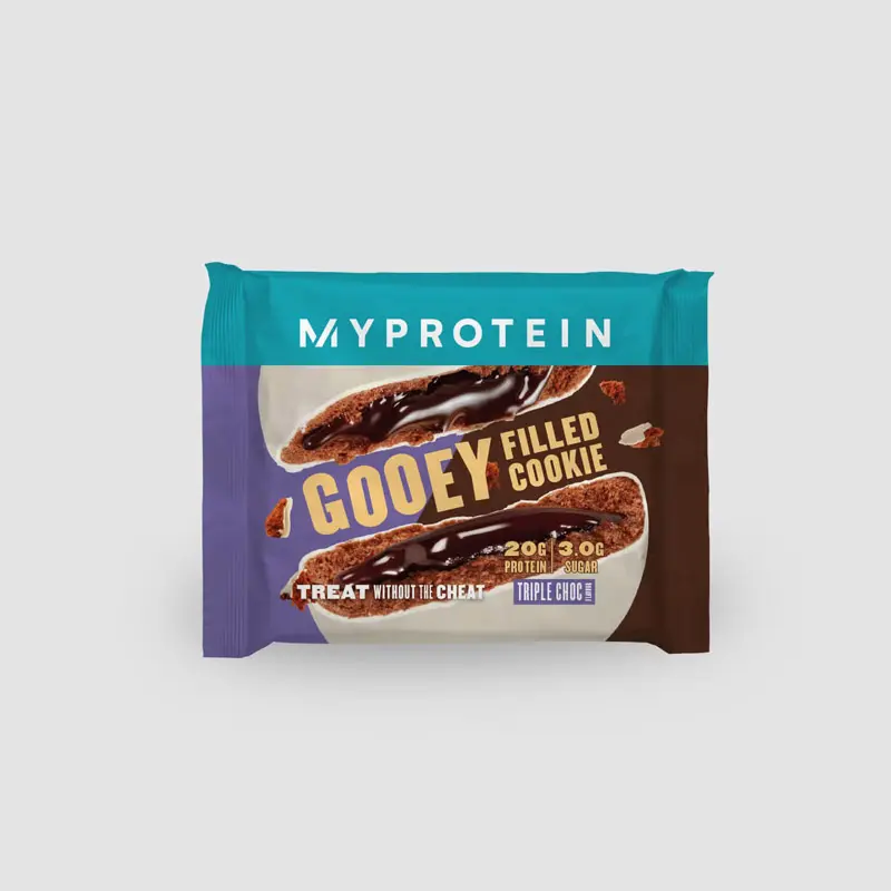 My Protein Filled Cookie, Γεμιστό Μπισκότο Πρωτεΐνης, Triple Chocolate, 1 τεμάχιο