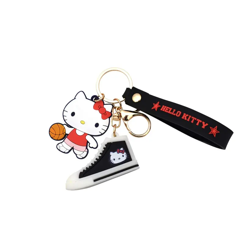 Take Care Hello Kitty Μπρελόκ Με Έξτρα Αξεσουάρ Παπούτσι Μαύρο