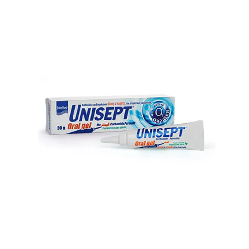 Unisept Oral Gel, Γέλη με πολλαπλή & μακράς διάρκειας δράση, 30gr