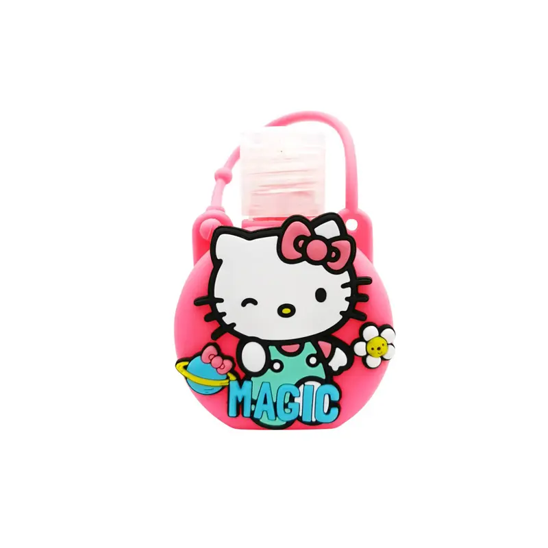 Take Care Hello Kitty Αντισηπτικό Gel χεριών με άρωμα, Φούξια, 35ml