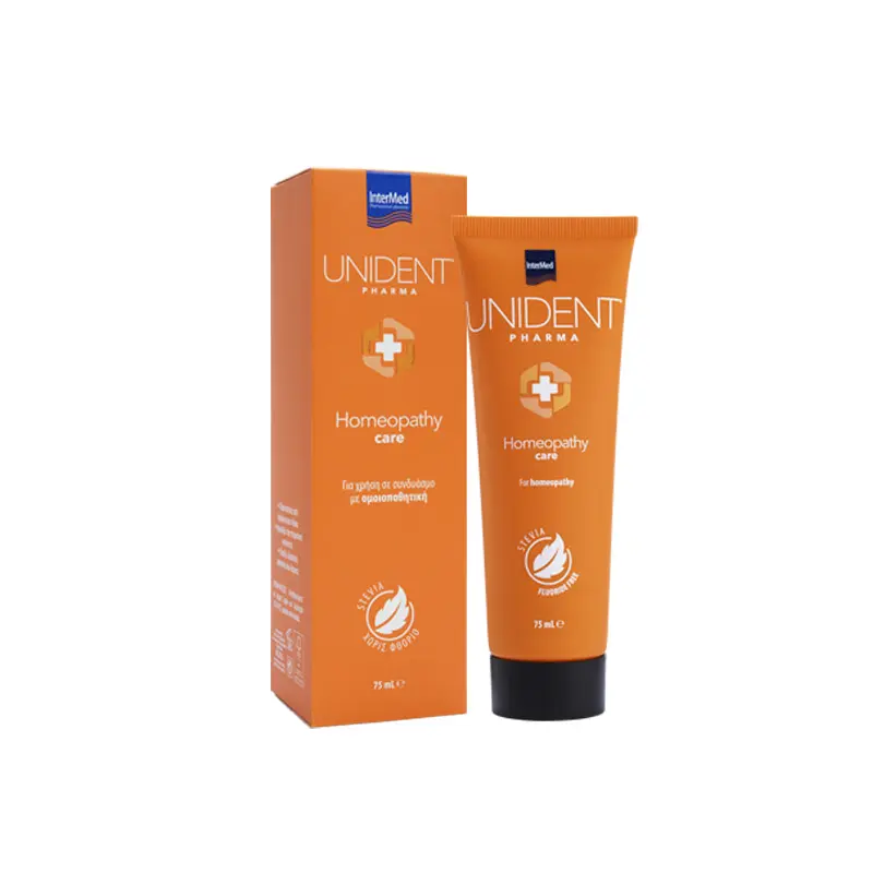 Unident Pharma Care Homeopathy, Για χρήση σε συνδυασμό με την Ομοιοπαθητική, 75ml