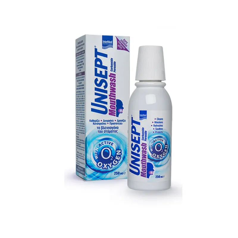 Unisept Mouthwash, Στοματικό Διάλυμα για Καθημερινή Χρήση, 250ml