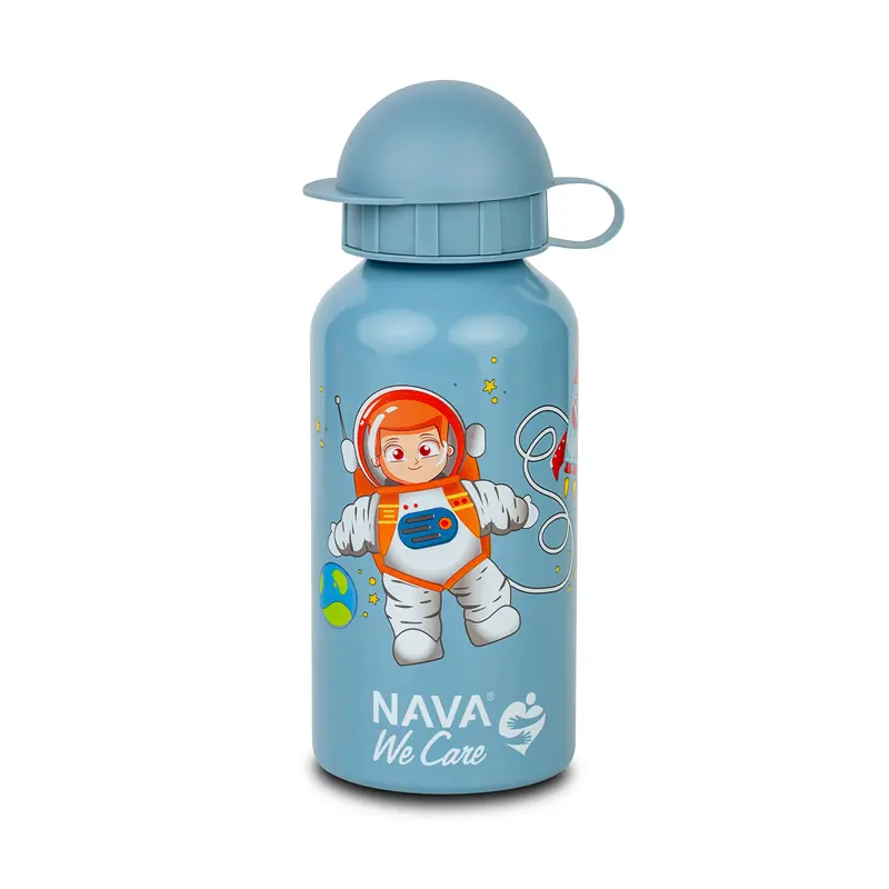 Νava We Care Μπουκάλι Αλουμινίου Μπλε 10-125-011, 400ml