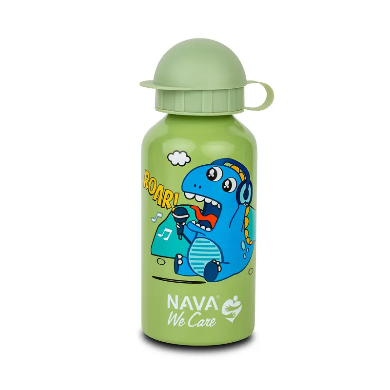 Νava We Care Μπουκάλι Αλουμινίου Πράσινο 10-125-012, 400ml