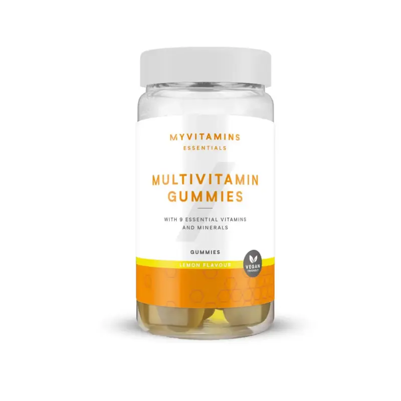 Myvitamins Multivitamin Gummies, Πολυβιταμινούχα ζελεδάκια Μασώμενα ζελεδάκια με βιταμίνες με φρουτώδη γεύση, 60 ζελεδάκια