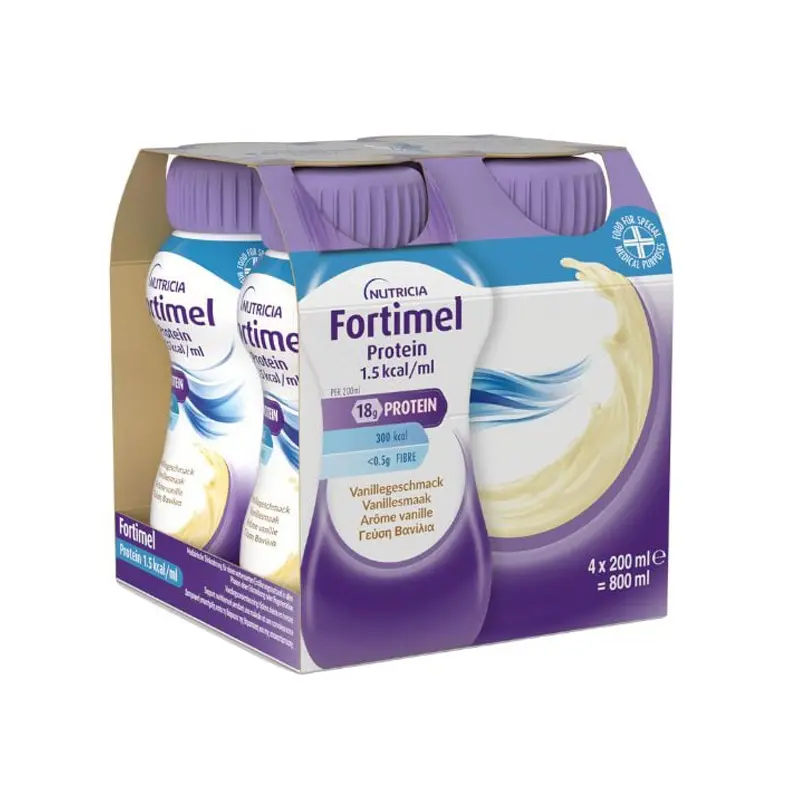 Fortimel Protein Vanilla 1.5kcal/ml, 4 x 200ml
