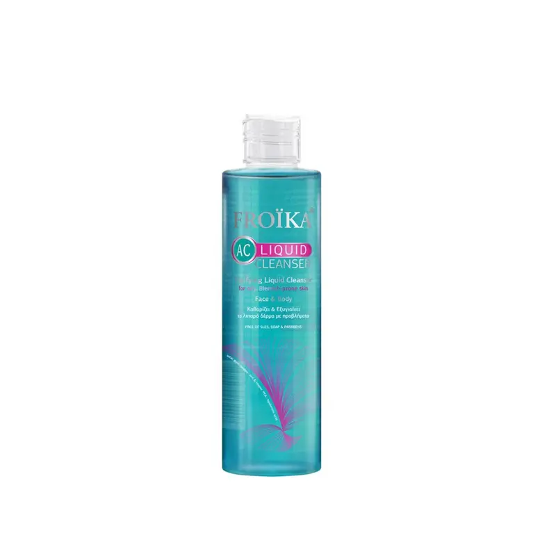 Froika AC LIQUID CLEANSER, Νέας γενιάς ήπιος, απαλός καθαρισμός, 200ml