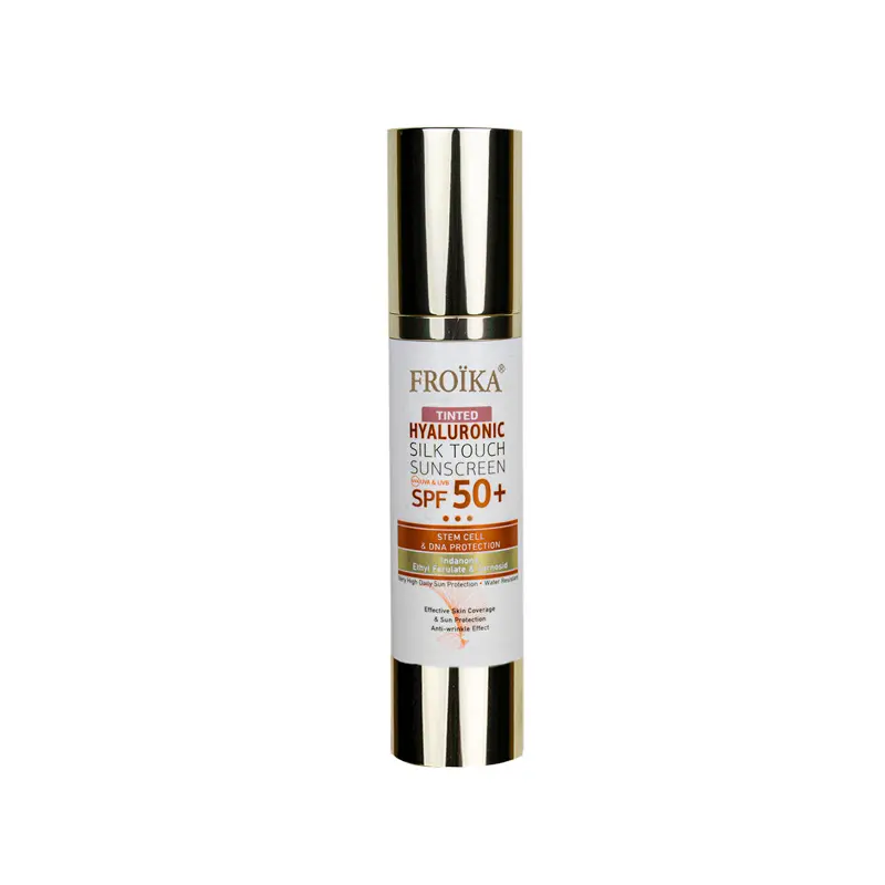Froika Sunscreen Hyaluronic Silk Touch spf50+ Tinted, 50ml