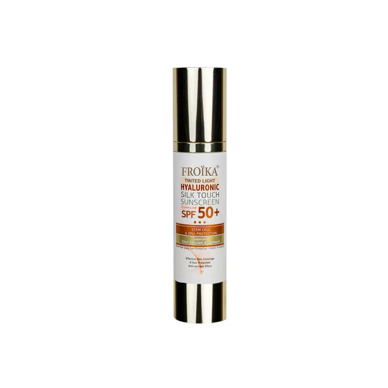 Froika Sunscreen Hyaluronic Silk Touch spf50+ Tinted Light, 50ml