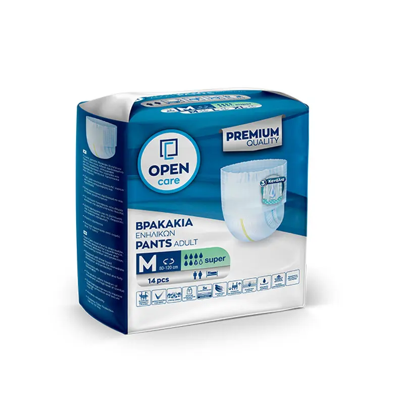Open Care Βρακάκια Ενηλίκων Medium, 14 τεμάχια