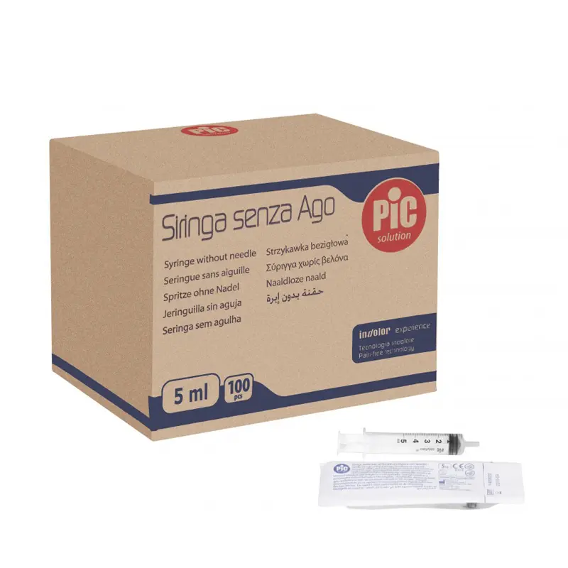 Pic Solution Σύριγγες 5ml Χωρίς Βελόνα, 1 τεμάχιο