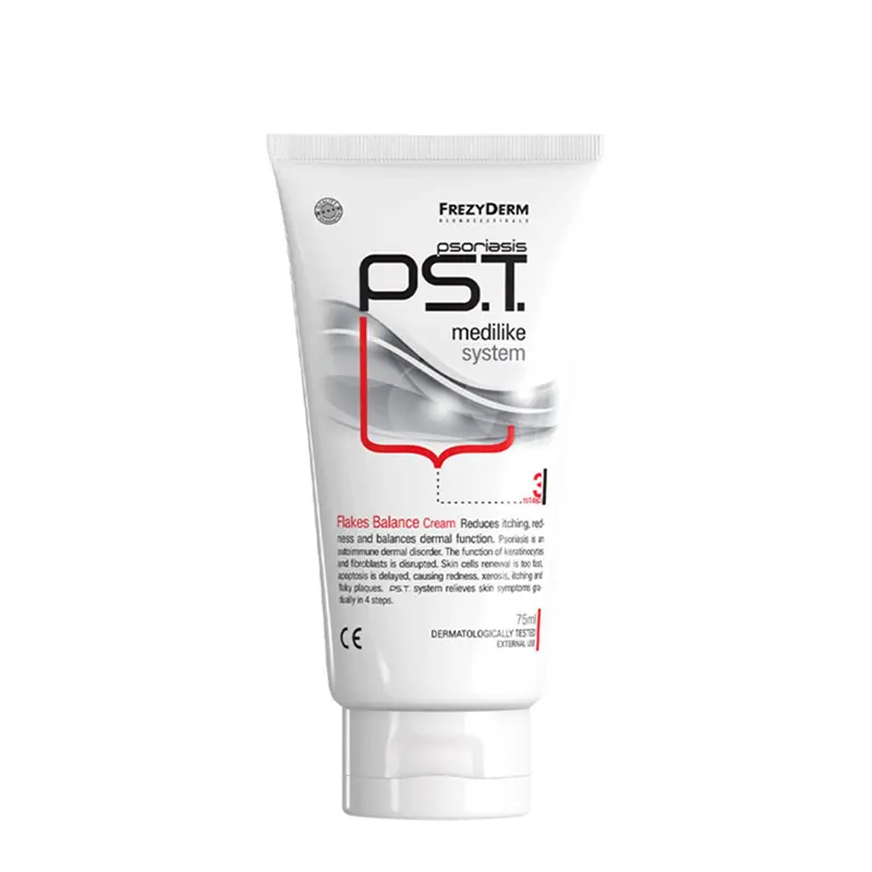 Frezyderm PS.T. Flakes Balance Cream STEP 3, Μείωση ερυθρότητας και κνησμού και ομαλοποίηση δερματικής λειτουργίας, 75ml