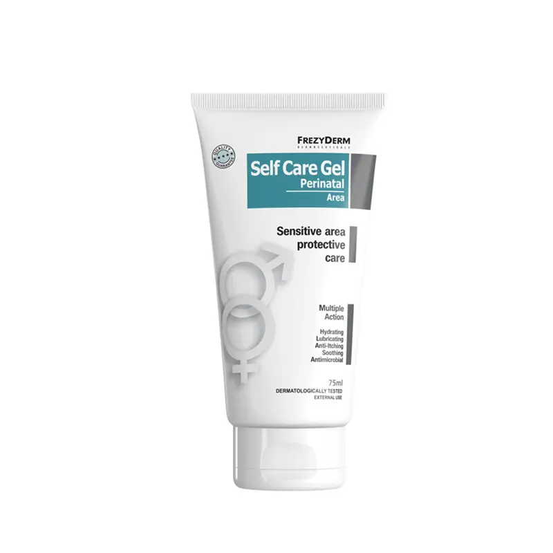 Frezyderm Self Care Gel, Διάφανο gel κατά της ξηρότητας. Ενυδάτωση και αναλίπανση της ευαίσθητης περιοχής, 75ml