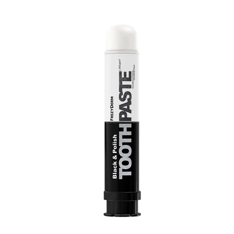 Frezyderm Black & Polish Toothpaste, Οδοντόκρεμα για λεύκανση και στίλβωση, 75ml