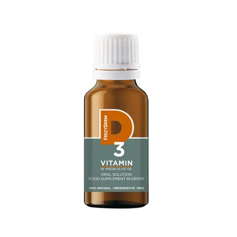 Frezyderm Vitamin D3, Συμπλήρωμα Διατροφής ως πηγή Βιταμίνης D, 20ml
