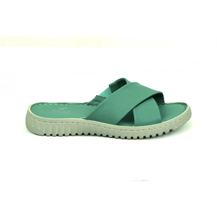 Level Anatomic Γυναικείο σανδάλι χιαστί με λάστιχο 1166, Light Blue