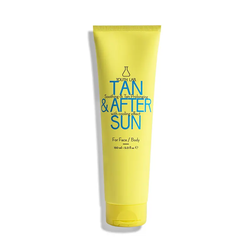 Youth Lab Tan & After Sun - Soothing & Tan Prolonging, Κρεμοτζέλ για πρόσωπο & σώμα, με "cooling effect" που ενισχύει και παρατείνει το φυσικό μαύρισμα, 150ml