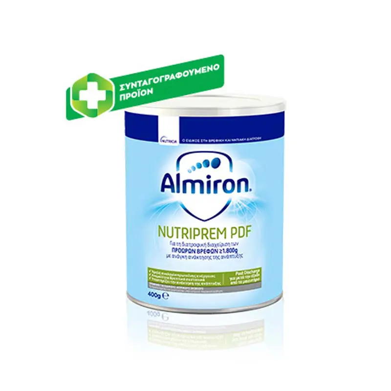 Almiron NutriPrem PDF,Γάλα για πρόωρα βρέφη, για μετά την έξοδο από το μαιευτήριο, 400g