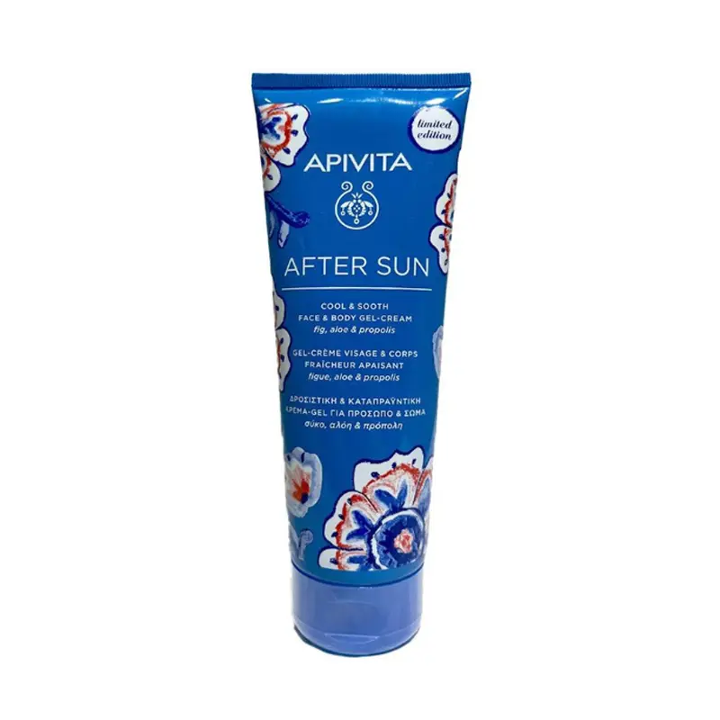 Apivita After Sun Δροσιστική & Καταπραϋντική Κρέμα-Gel για Πρόσωπο & Σώμα Limited Edition, 200ml