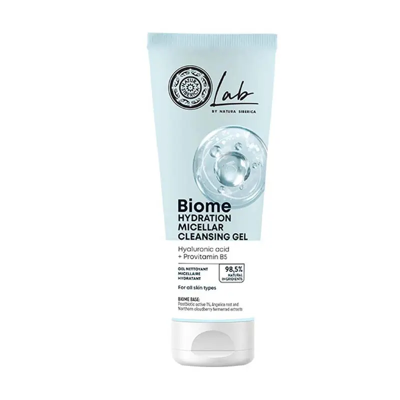 Natura Siberica Biome Hydration Micellar Cleansing Gel, Ενυδατικό Τζελ Micellar Καθαρισμού, 140ml