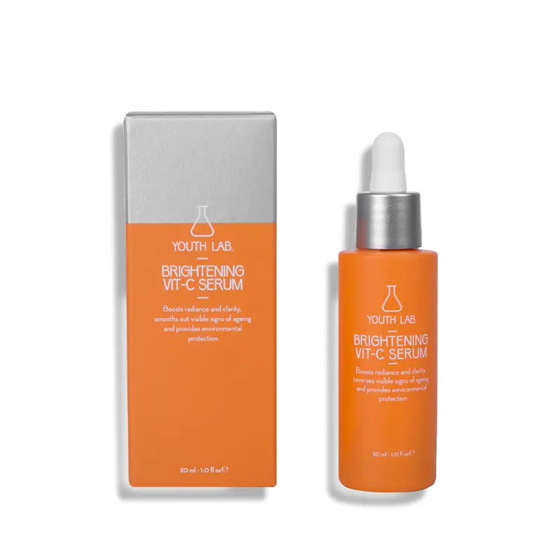 Youth Lab Brightening Vit-C Serum, Ισχυρός αντιοξειδωτικός ορός για καφέ κηλίδες, δυσχρωμίες & μείωση ρυτίδων, 30ml