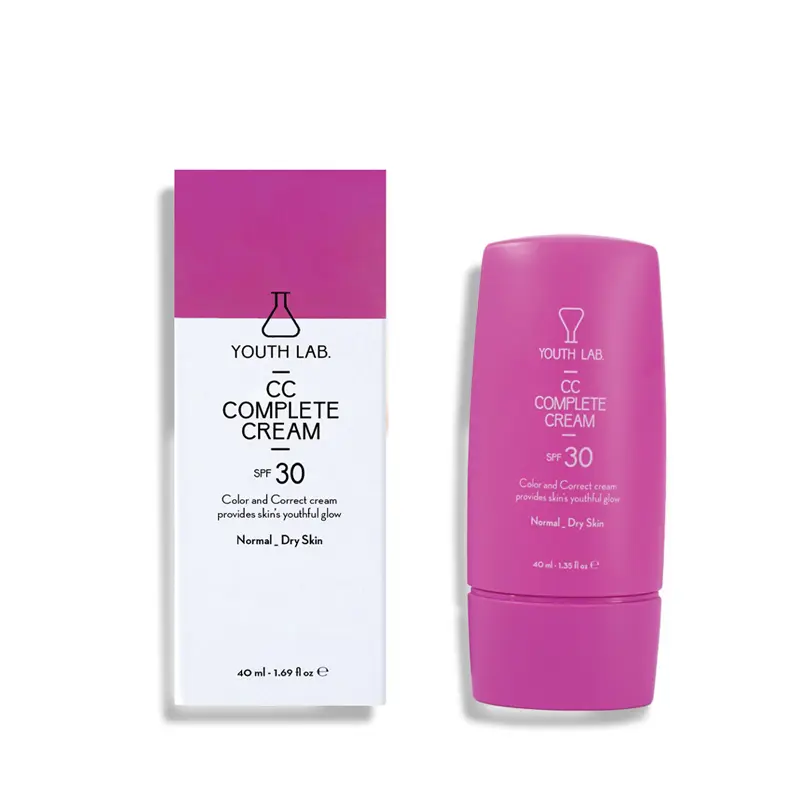 Youth Lab CC Complete Cream SPF 30 - Normal / Dry Skin, Καλυπτική κρέμα προσώπου για ενυδάτωση & αντηλιακή προστασία, για το κανονικό/ξηρό δέρμα, 40ml