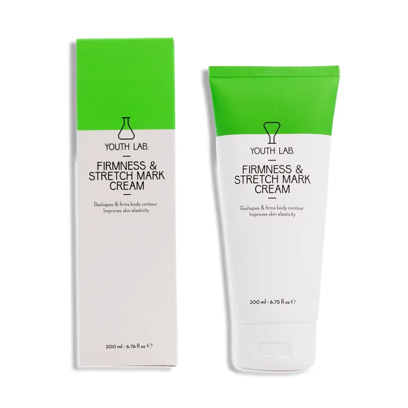 Youth Lab Firmness & Stretch Mark Cream, Πλούσια κρέμα σώματος για σύσφιξη, αναδιαμόρφωση του περιγράμματος και με δράση κατά των ραγάδων, 200ml