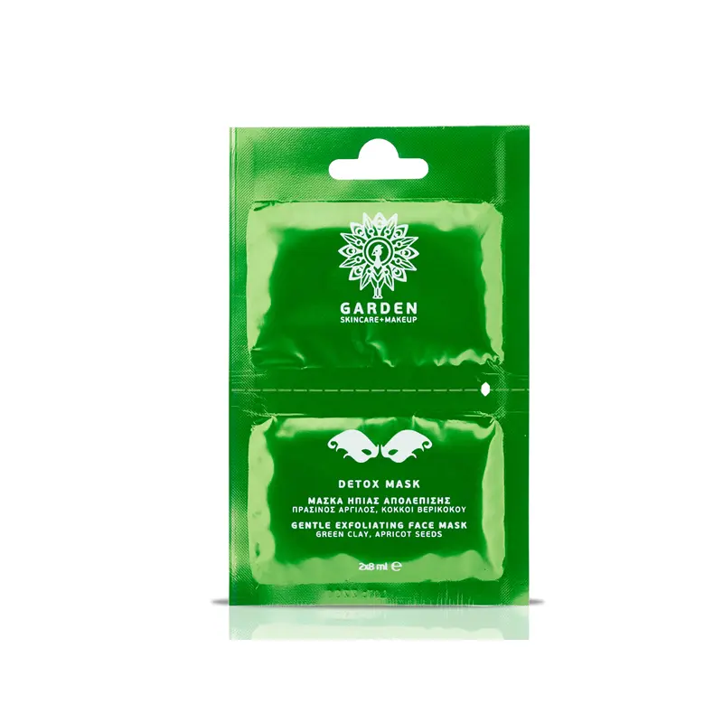 Garden Detox Mask, Μάσκα Καθαρισμού και Ήπιας Απολέπισης, 2x8ml