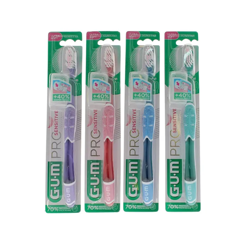 GUM 510 Sensitive Ultra Soft, Πολύ Μαλακή Οδοντόβουρτσα για Ευαίσθητα Ούλα, 1τμχ
