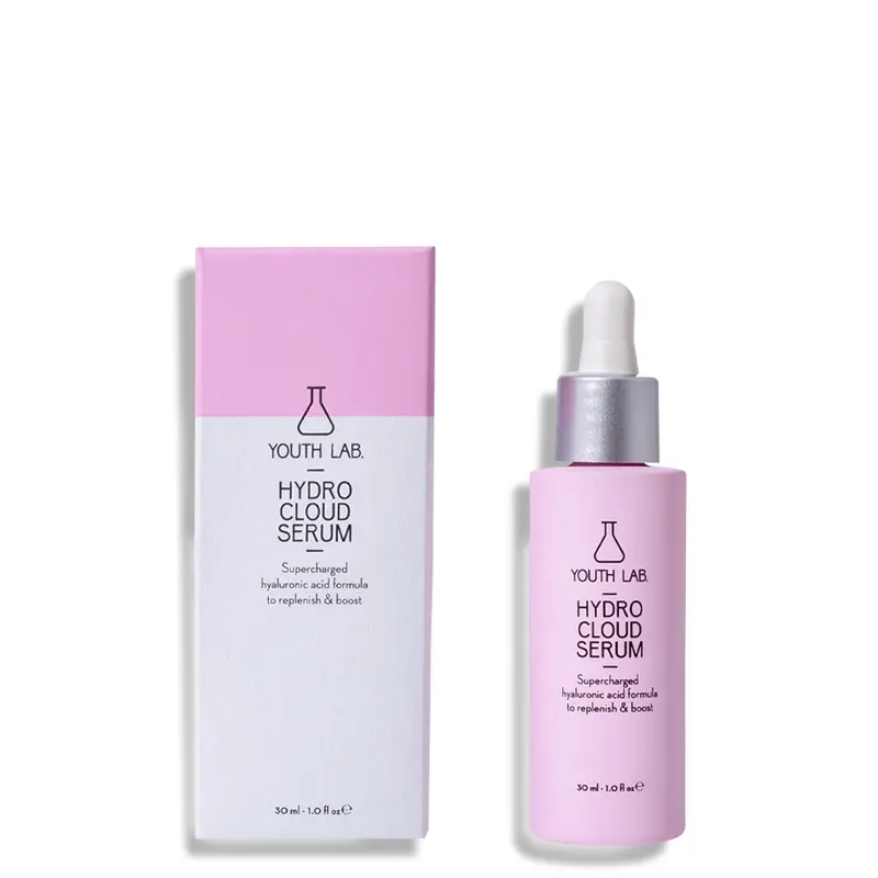 Youth Lab Hydro Cloud Serum, Ορός εντατικής ενυδάτωσης που αναπληρώνει άμεσα τα επίπεδα υγρασίας της επιδερμίδας, 30ml