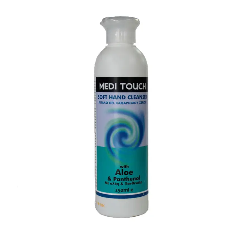 Medi Touch Soft Mild Cleanser με 70% Ισοπροπυλική Αλκοόλη, Αλόη & Πανθενόλη, 250ml