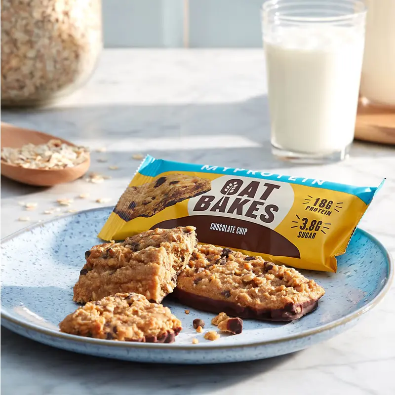 My Protein Oatbakes, Λιχουδιές Υψηλής Πρωτεΐνης με γεύση Chocolate Chop, 1 τεμάχιο