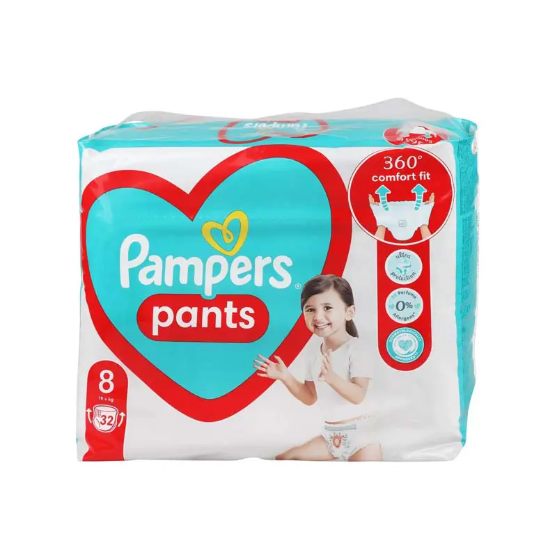Pampers Pants No8 (19+ kg), 32 τεμάχια