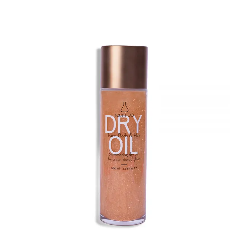 Youth Lab Shimmering Dry Oil - Face, Body & Hair, Ιριδίζον ξηρό λάδι θρέψης, ενυδάτωσης και προστασίας για πρόσωπο, σώμα & μαλλιά, 100ml