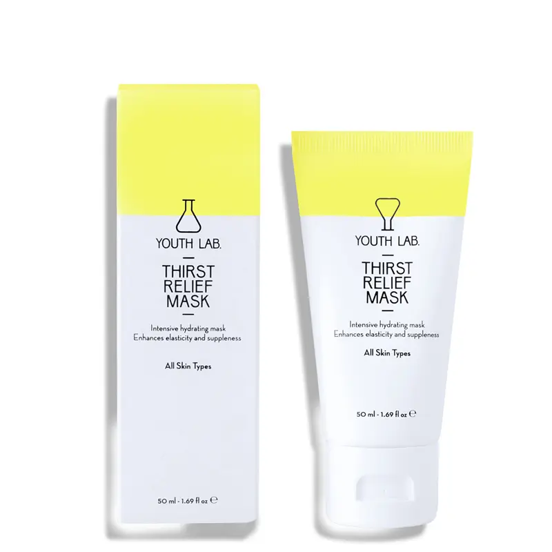 Youth Lab Thirst Relief Mask - All Skin Types, Μάσκα εντατικής ενυδάτωσης, με δράση έως και 6 ώρες μετά την εφαρμογή, για όλους τους τύπους δέρματος, 50ml
