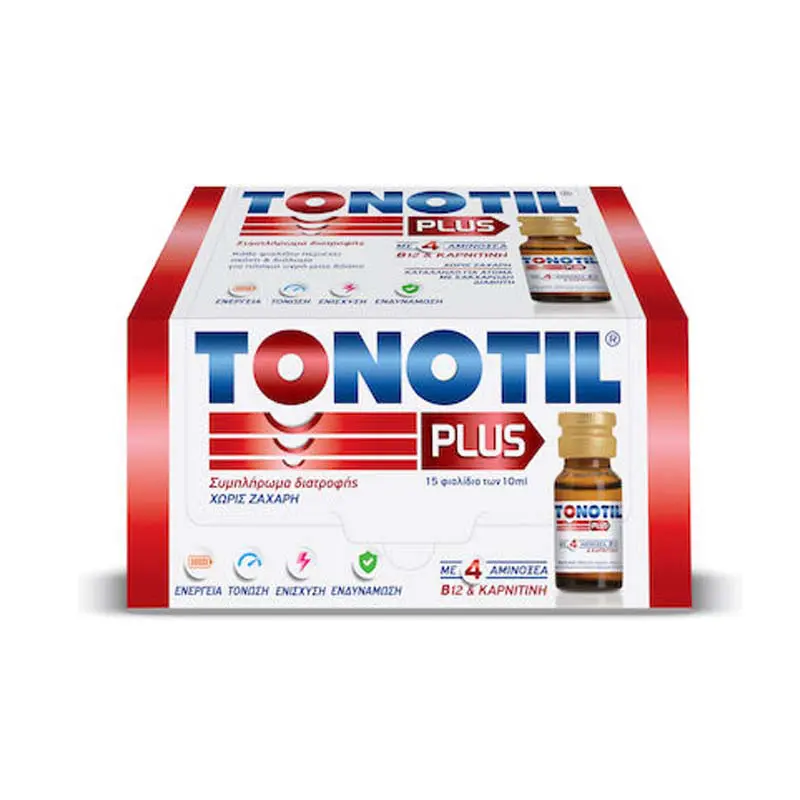 Tonotil Plus 15 amp, Πόσιμα Φιαλίδια των 10ml