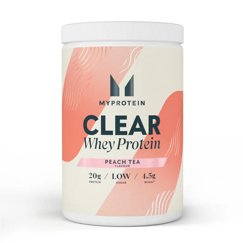 My Protein Clear Whey Protein, για μετά την προπόνηση με γεύση Peach Tea, 20 servings