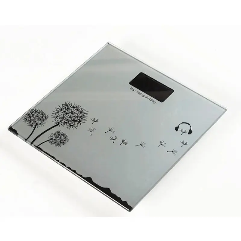 Medico Bathroom Scale Dandelion ADS-4953, Ηλεκτρονική Ζυγαριά Μπάνιου Γυάλινη