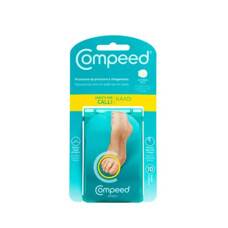 Compeed® Επιθέματα για Κάλους στα Δάκτυλα των Ποδιών, 10 επιθέματα