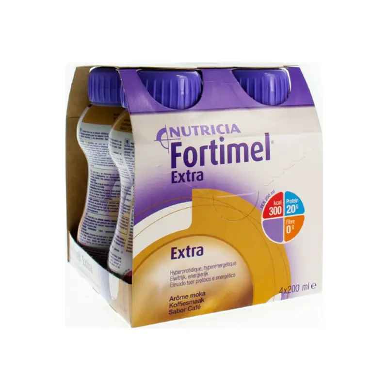 Fortimel Extra Μόκα, 4 x 200 ml