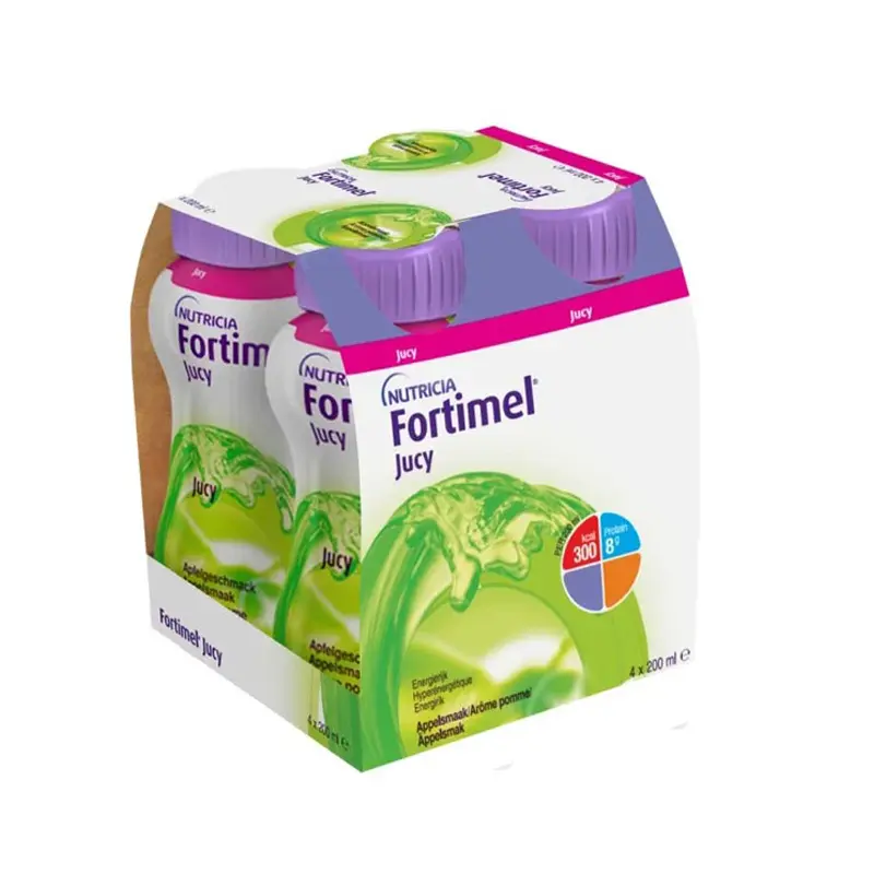 Fortimel Jucy Μήλο, 4 x 200 ml