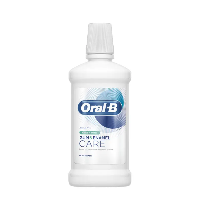Oral-B Gum & Enamel Care Fresh Mint, Στοματικό Διάλυμα με Γεύση Δροσερής Μέντας, 500ml