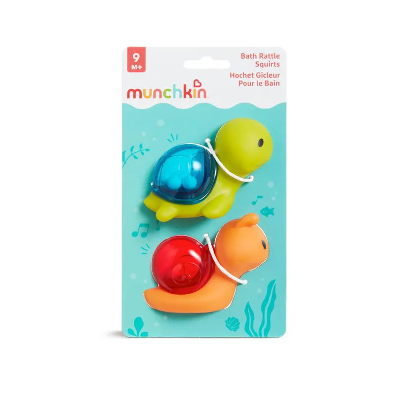 Munchkin Bath Rattle Squirts, 2 τεμάχια