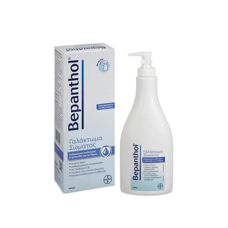 Bepanthol Lait, Γαλάκτωμα Σώματος, 400ml